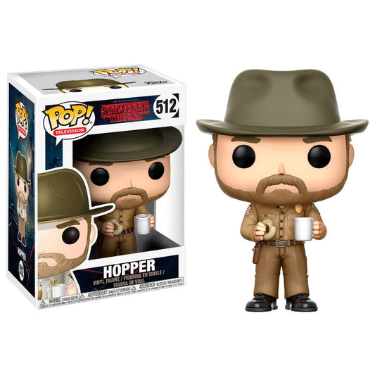 Figura POP do Hopper Chase de Stranger Things