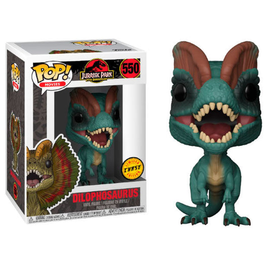 jurassic park dilophosaurus chase pop figure
