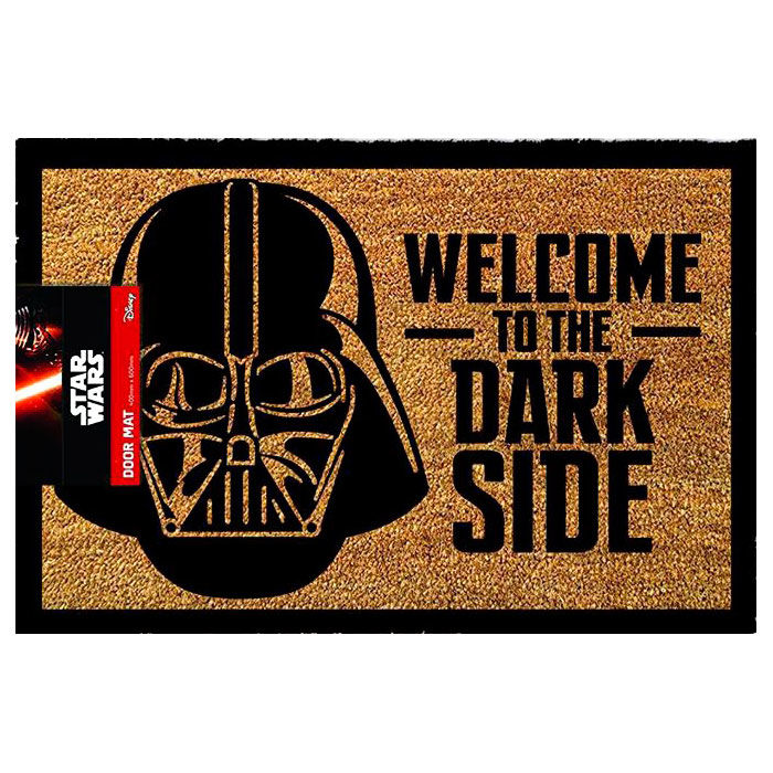 darth vader doormat welcome to the dark side star wars