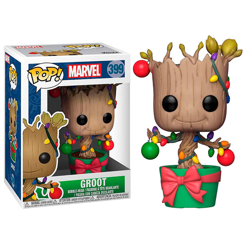 Marvel Holiday Groot POP Figure with Lights & Ornaments