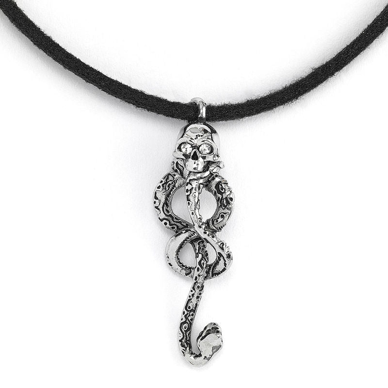 dark mark tattoo choker harry potter pendant