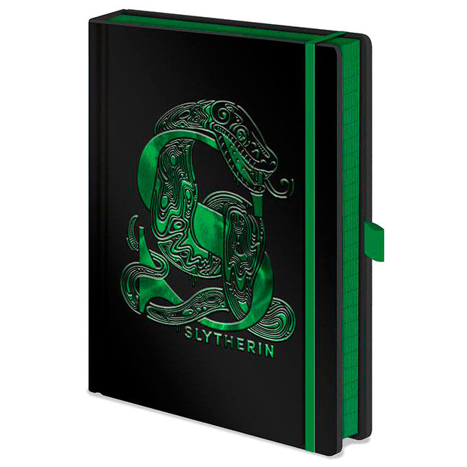 harry potter slytherin premium a5 notebook