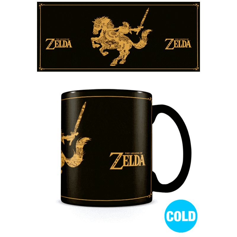 thermal mug the legend of zelda map