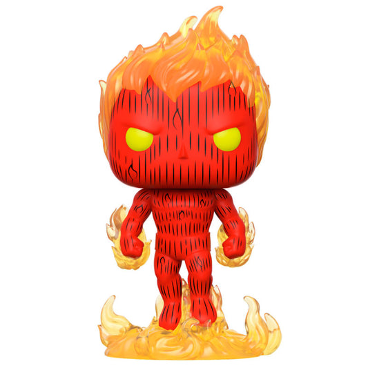 marvel pop figure fantastic four the human torch
