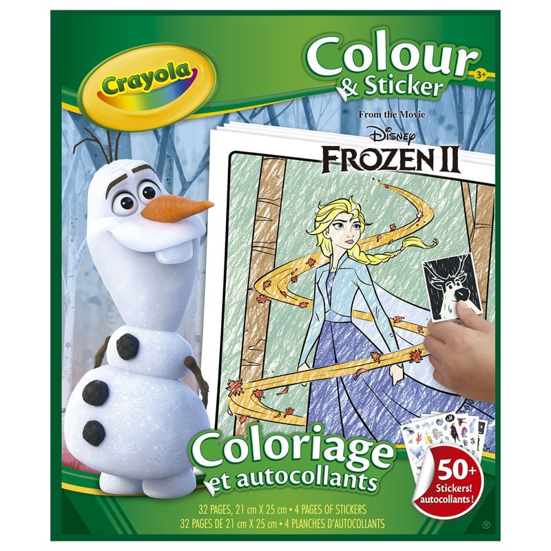 Disney Frozen 2 Coloring Book & Stickers