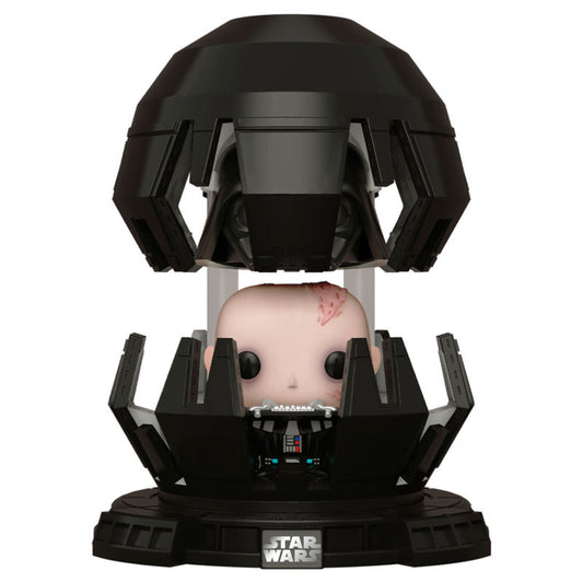pop figure star wars darth vader in meditation chamber