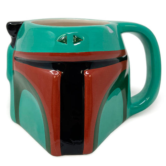 3d boba fett the mandalorian star wars mug