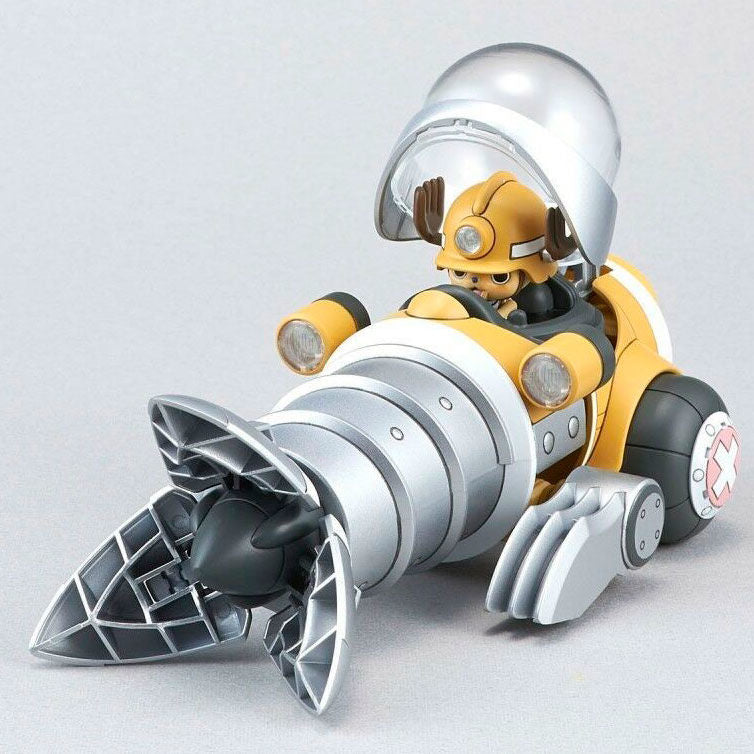 figure chopper drill model kit one piece 10cm