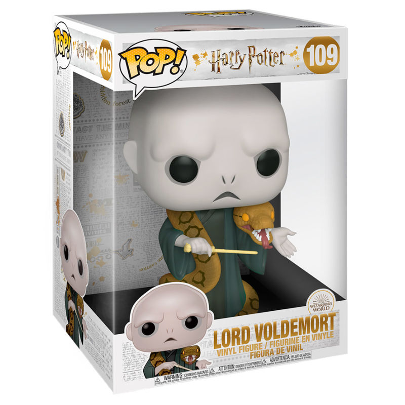 Statuetta POP di Harry Potter Voldemort con Nagini 25 cm