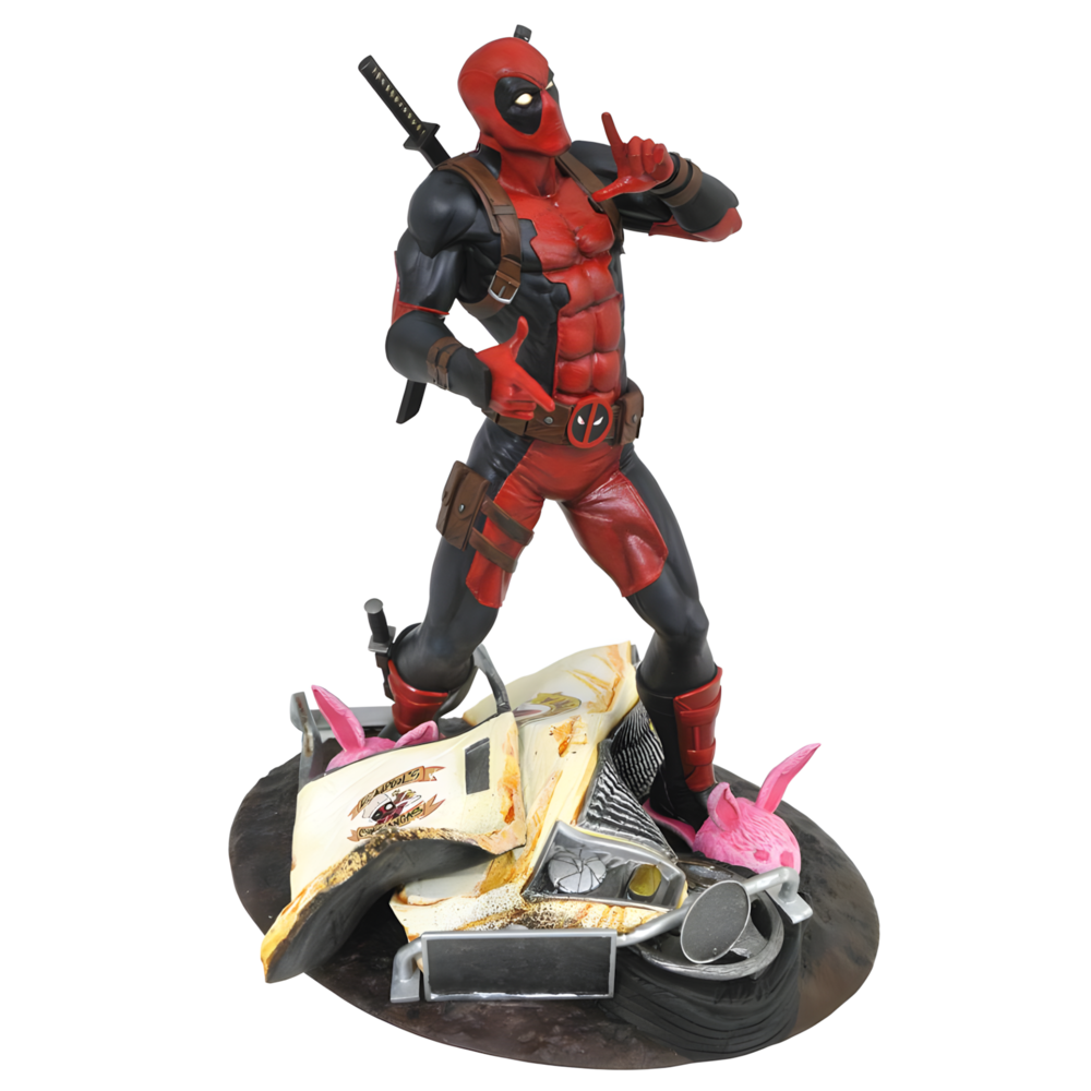 taco truck deadpool marvel statue 25cm