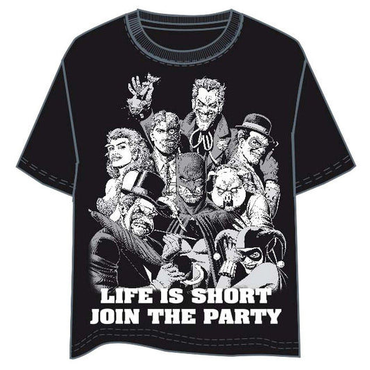adult batman dc comics party t shirt