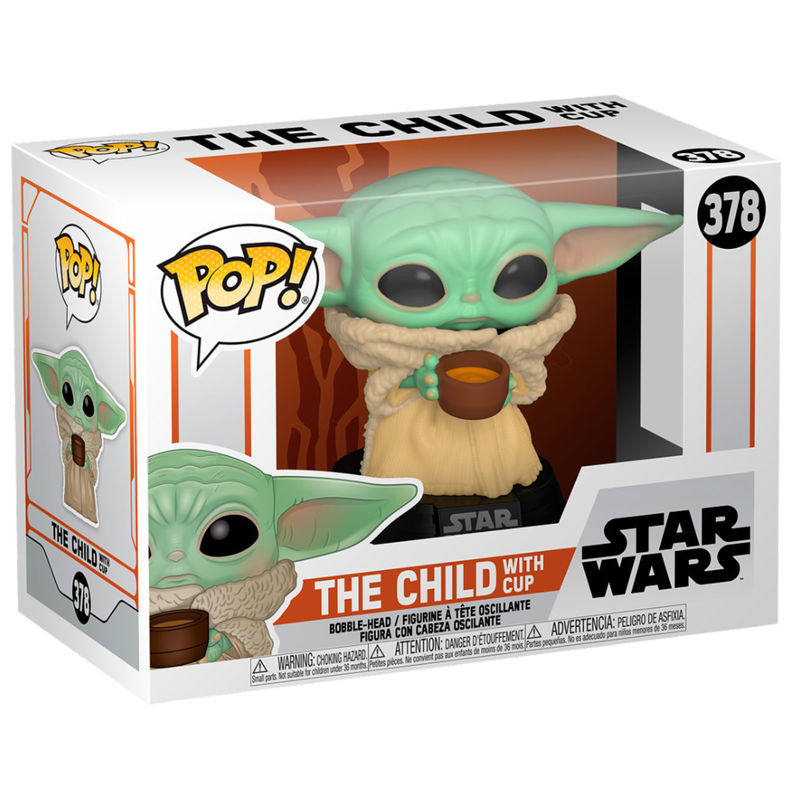 Funko POP Star Wars Mandalorian The Child com Copo