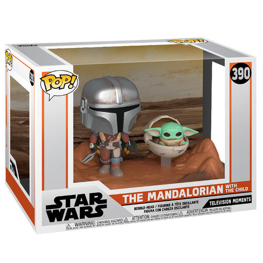 Star Wars Mandalorian POP Figure The Child and Mandalorian