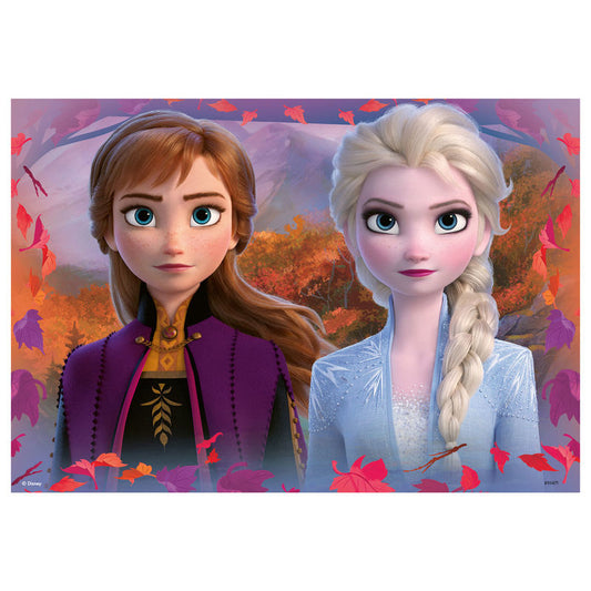 Puzzle Frozen 2 Disney 2x12pcs