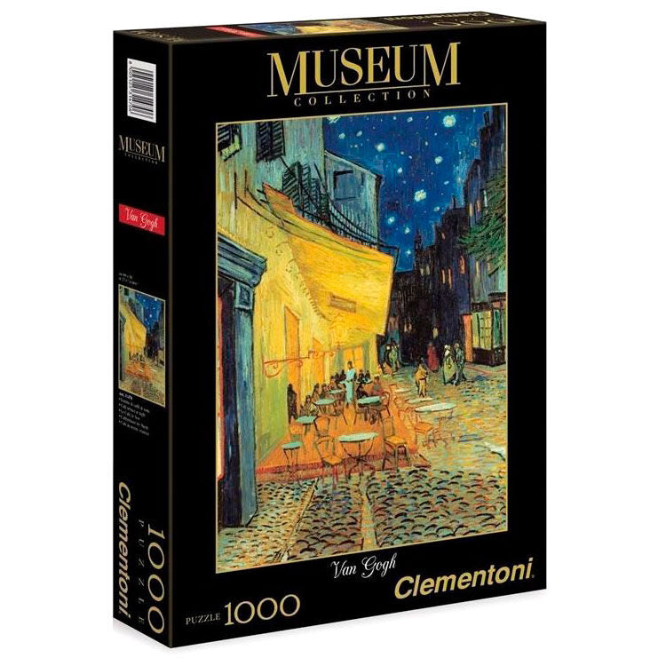 puzzle cafe terrace at night van gogh museum collection 1000pcs