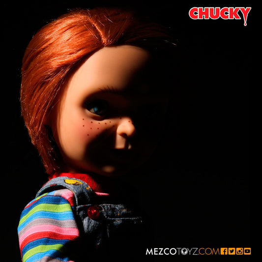 Action figure parlante di Chucky il Diavolo 38 cm