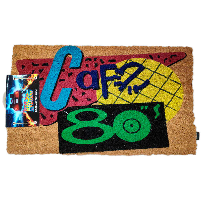 back to the future brown doormat