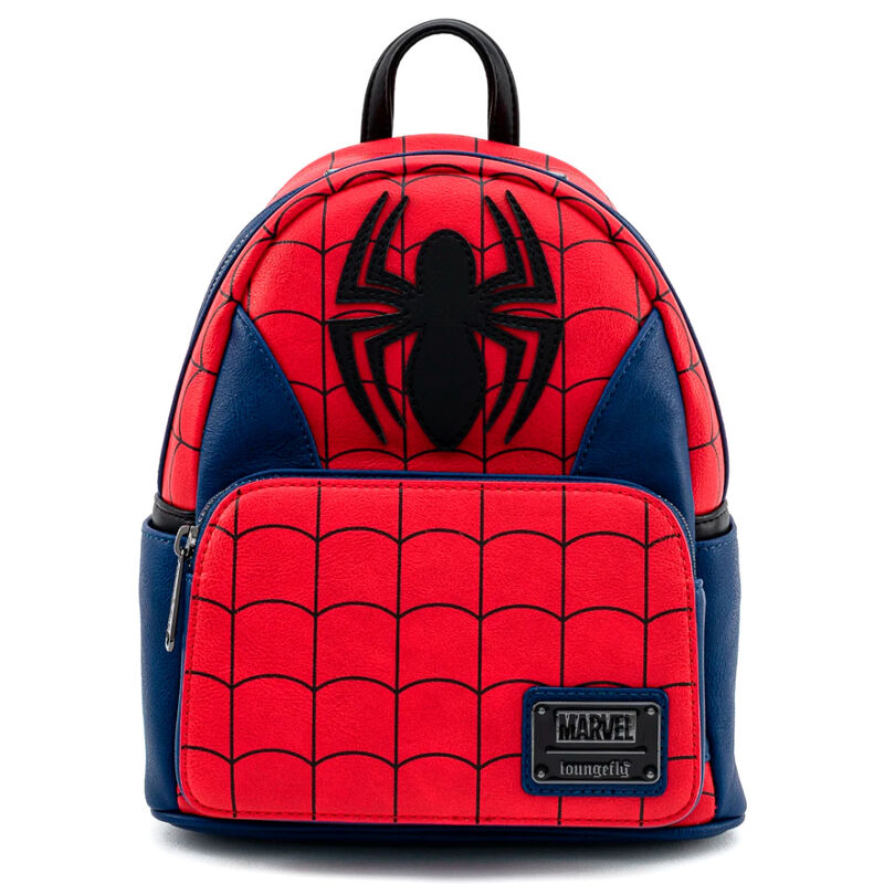 spiderman marvel loungefly backpack 26cm