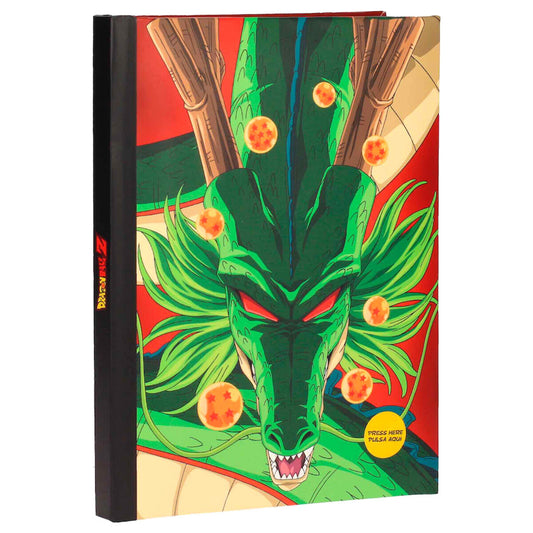 Notatnik A5 Shenron Dragon Ball światła
