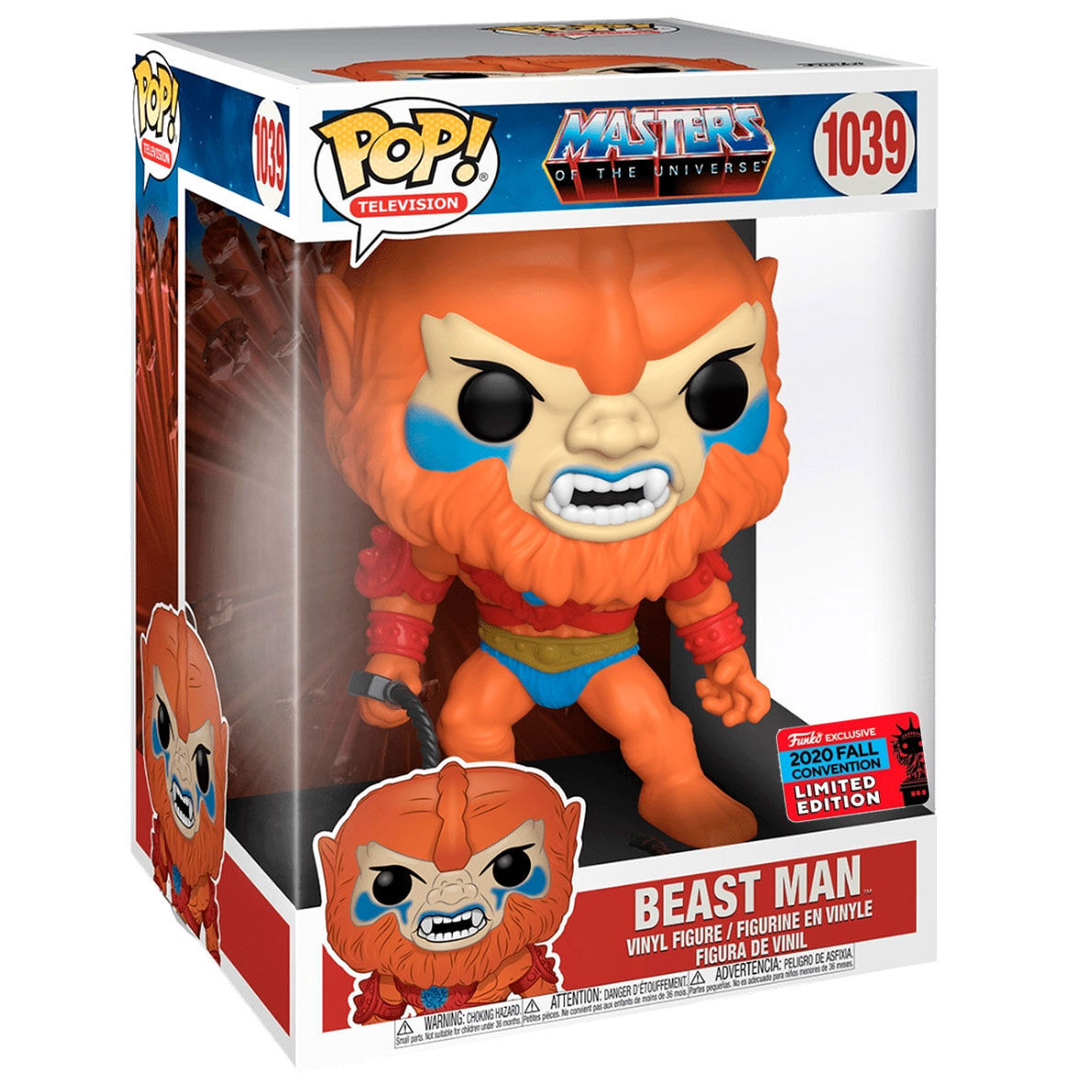 figure pop masters of the universe beast man exclusive 25cm