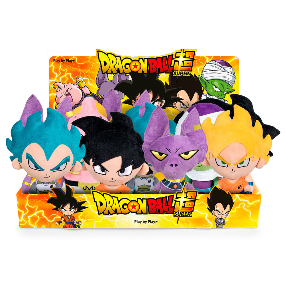 Assorted Dragon Ball Z plush toys 22cm