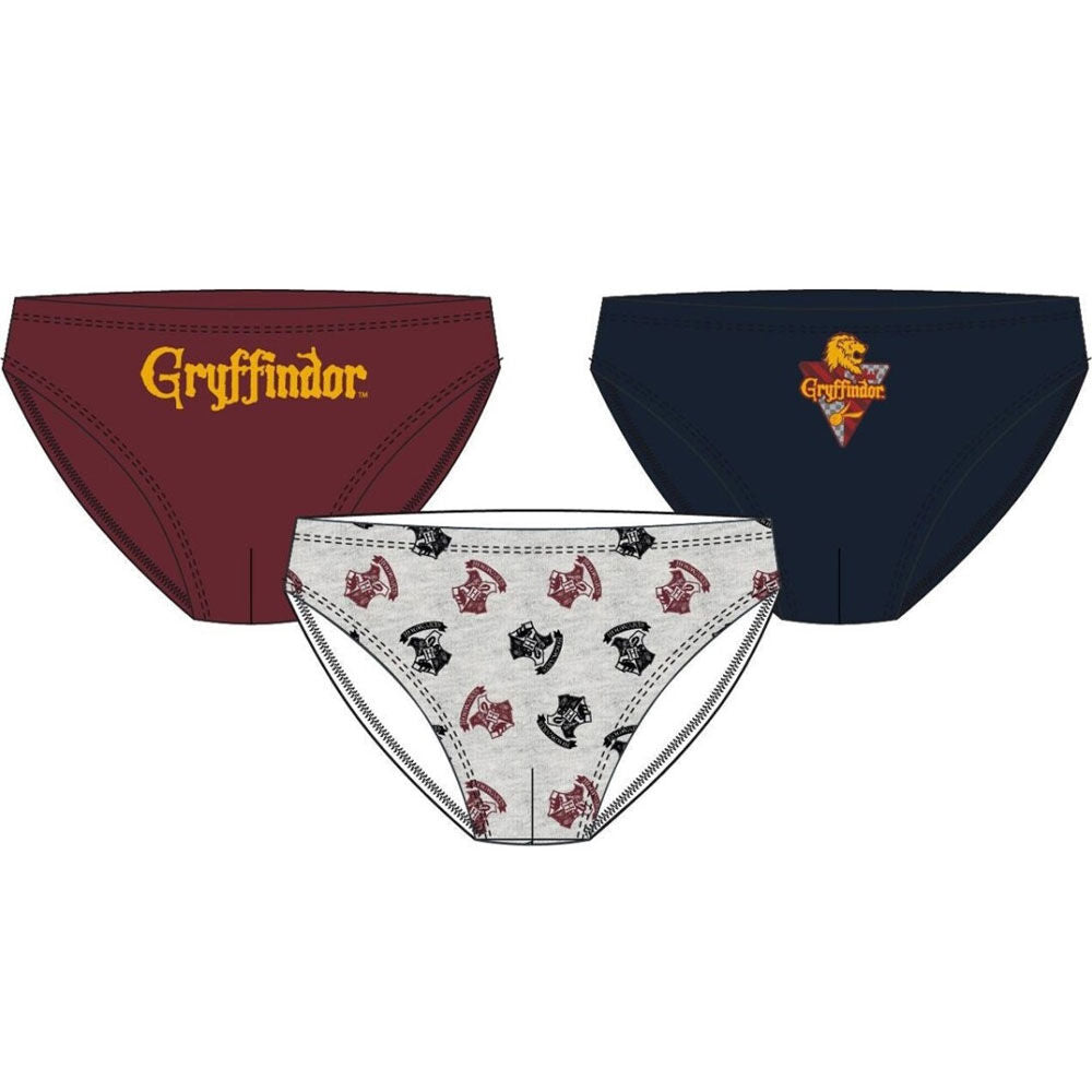 set of 3 harry potter children's briefs assorted