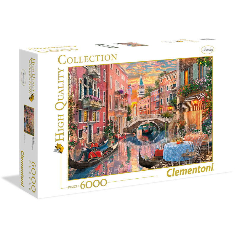 puzzle sunset in venice 6000pcs