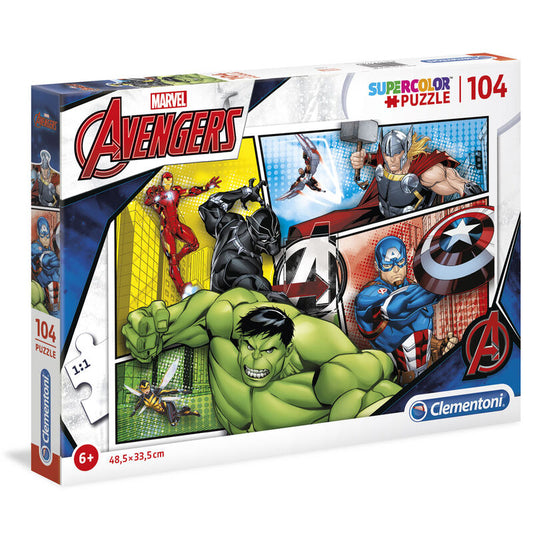 puzzle avengers avengers marvel 104pcs