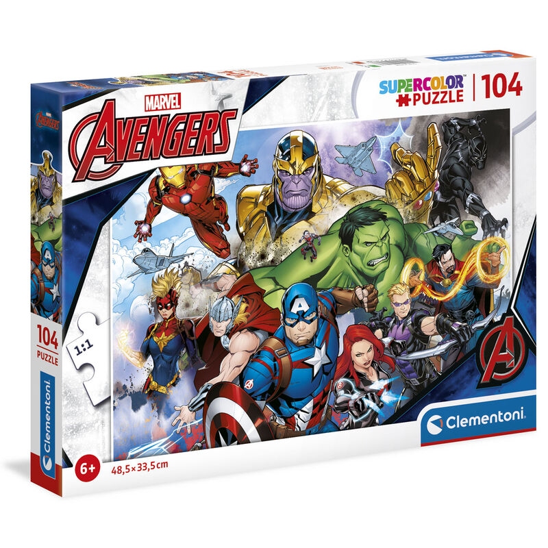 puzzle avengers avengers marvel 104pcs