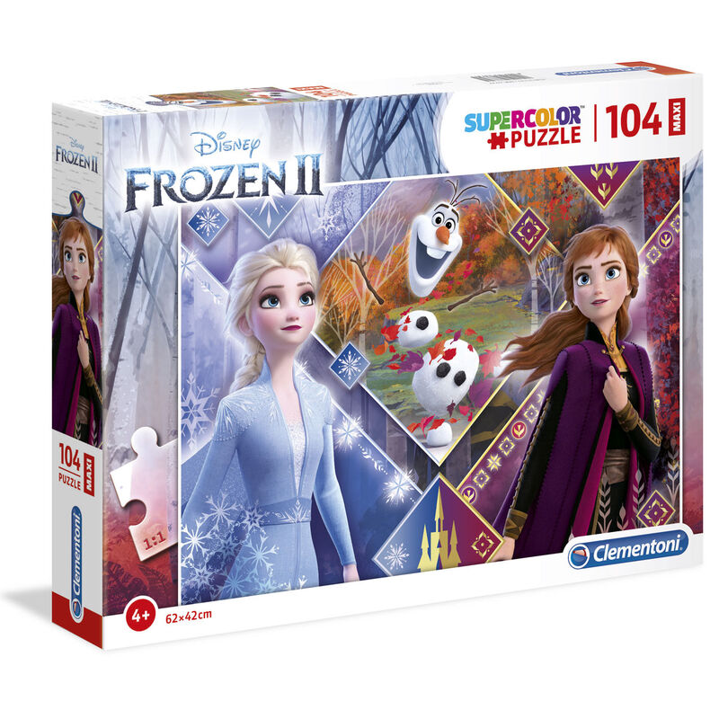 puzzle maxi frozen 2 disney 104pcs
