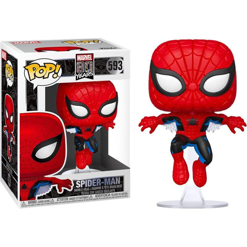 marvel 80th first appearance spiderman pop figure