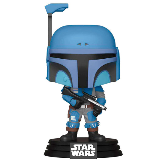 POP Figure Star Wars Mandalorian Death Watch Mandalorian Two Stripes Exclusive