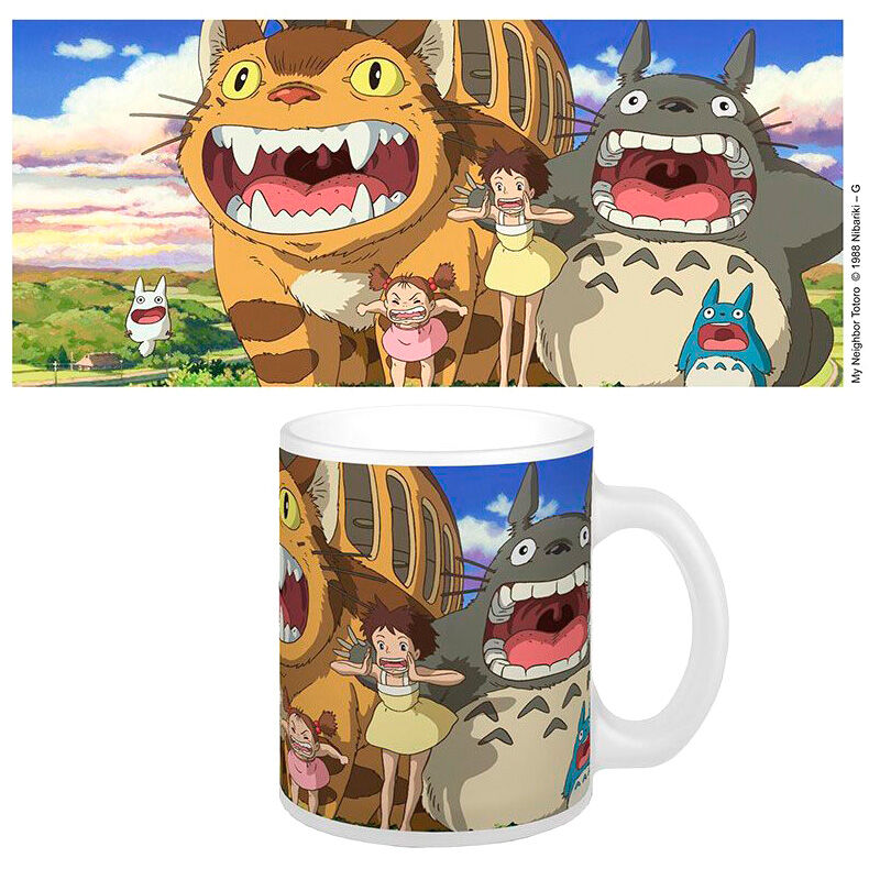 nekobus and totoro mug my neighbor totoro
