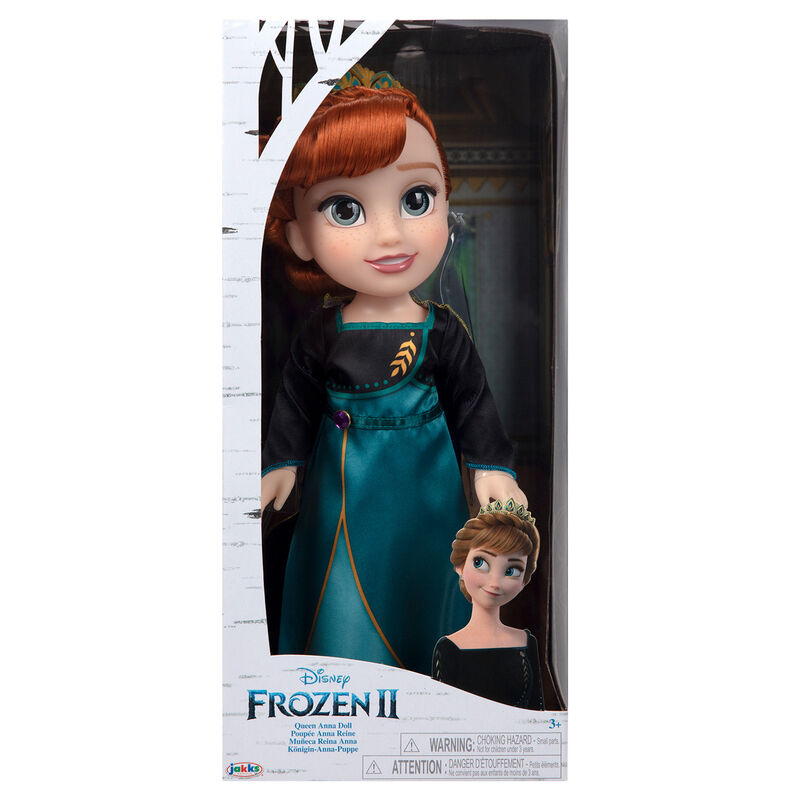 disney frozen 2 queen anna doll 38cm