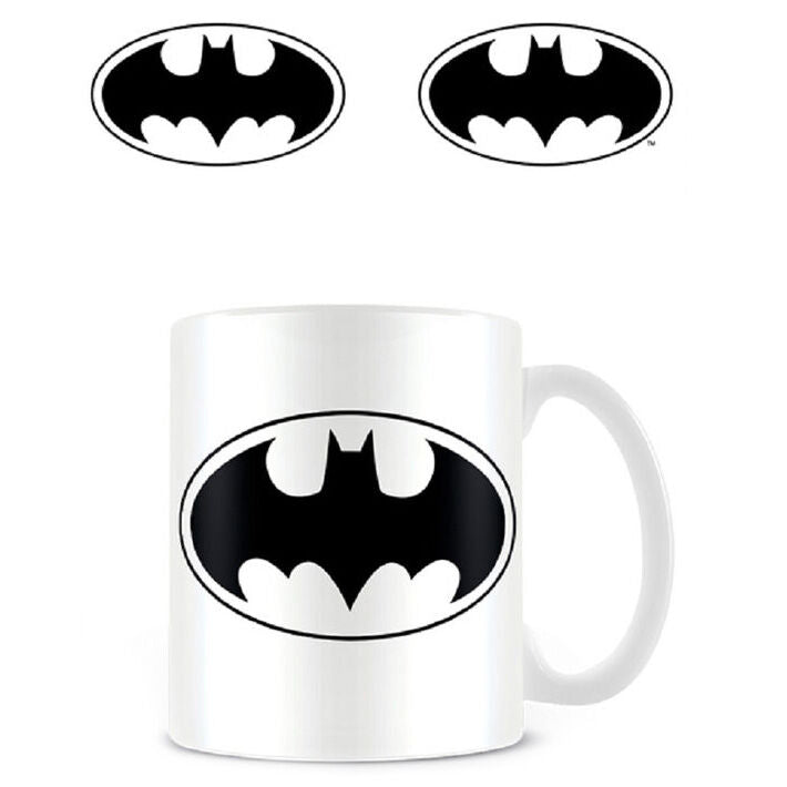 batman dc comics logo mug