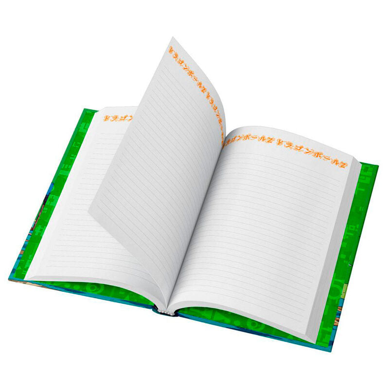 Cuaderno A5 de Dragon Ball Z: Batalla Final de Namek con luz