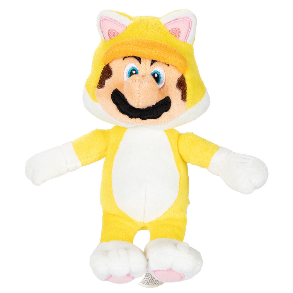 plush mario felino super mario nintendo 18cm
