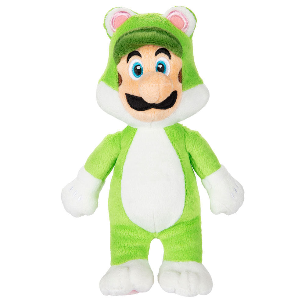 plush luigi felino super mario nintendo 18cm