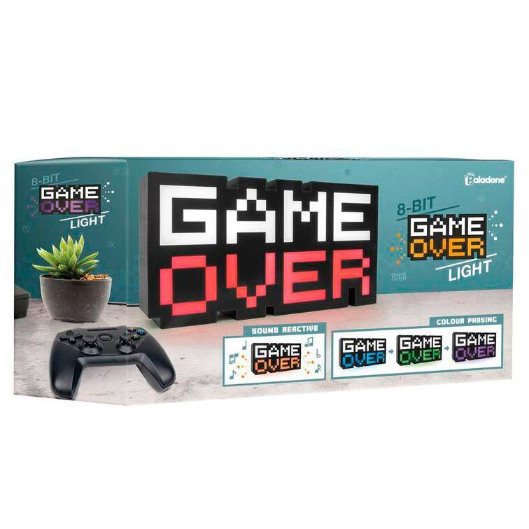 8 BIT Lamp Game Over