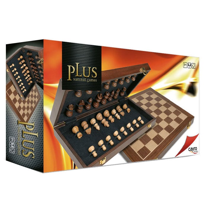Chess Set Marquetry Plus