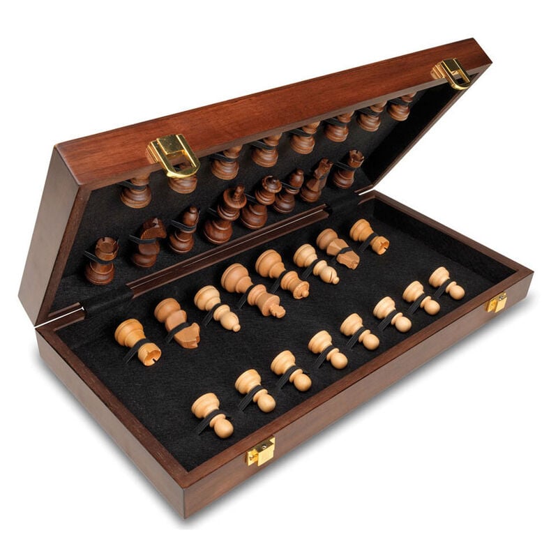 Chess Set Marquetry Plus