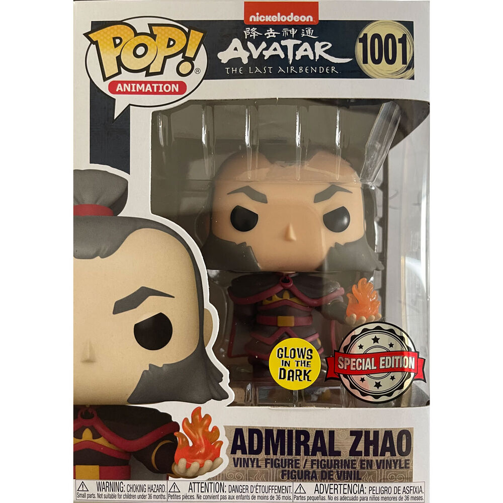 Avatar Admirał Zhao z ekskluzywną figurką POP w kształcie kuli ognia