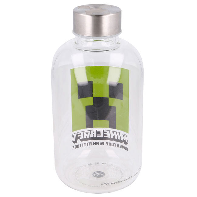 Garrafa de vidro Minecraft 620ml
