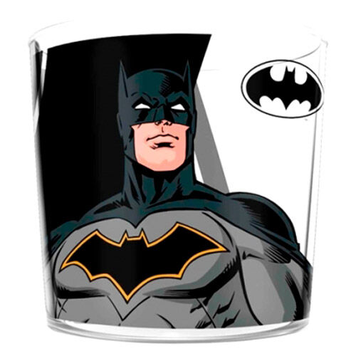 batman dc comics glass tumbler