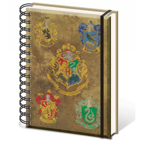 A5 notebook Hogwarts Harry Potter