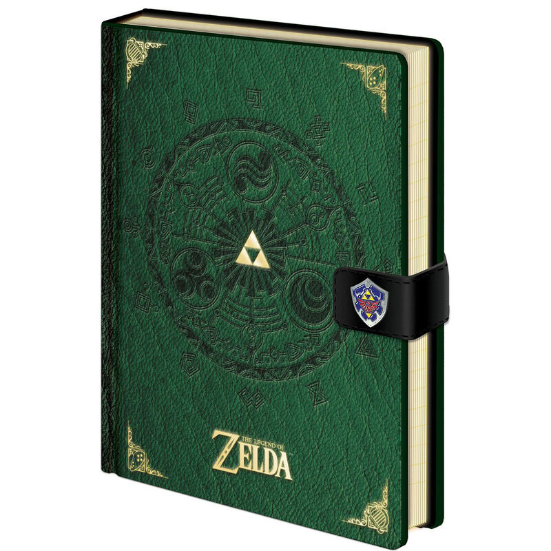 triforce the legend of zelda premium a5 notebook