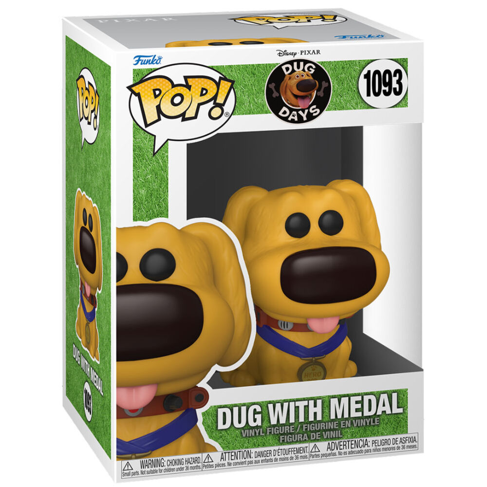Figura POP de Dug el héroe de Disney Dug Days
