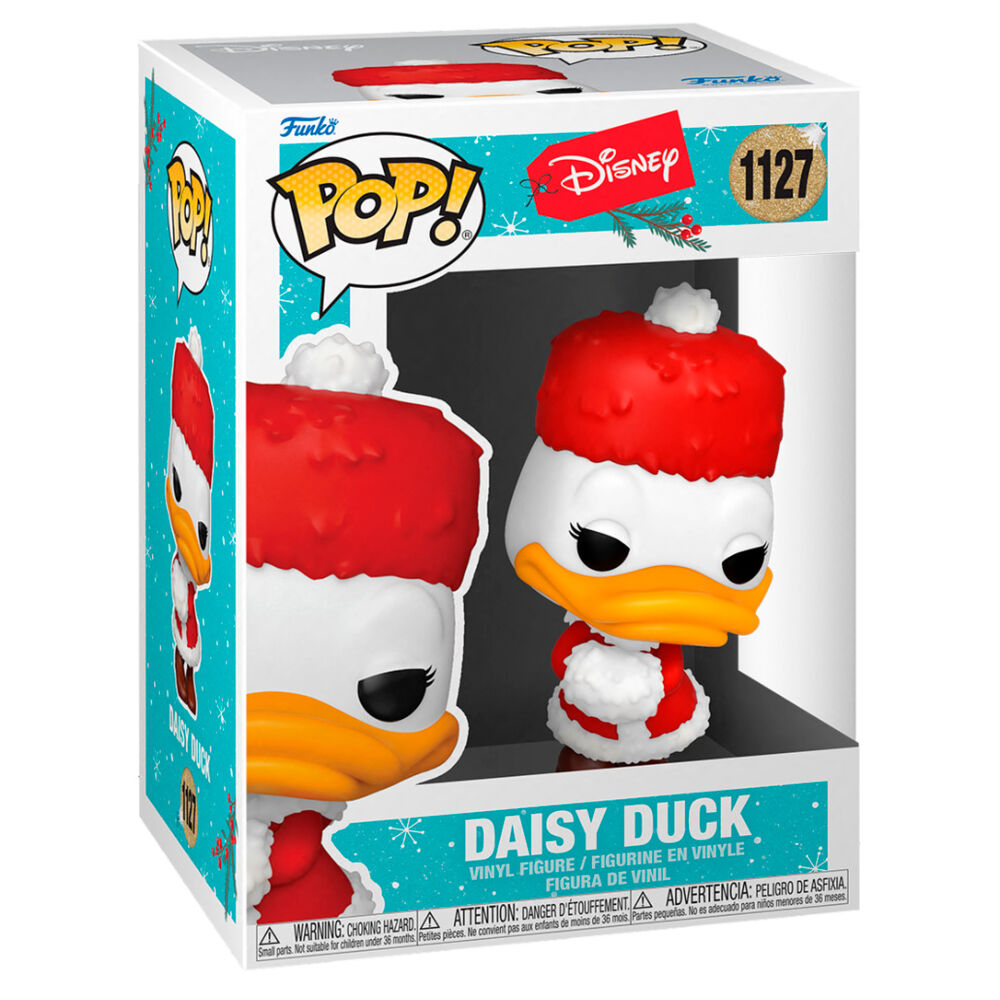Statuetta POP di Paperina in versione natalizia Disney
