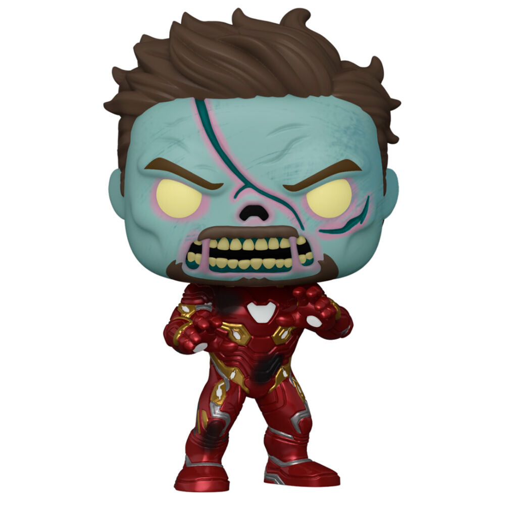 marvel what if zombie iron man pop figure
