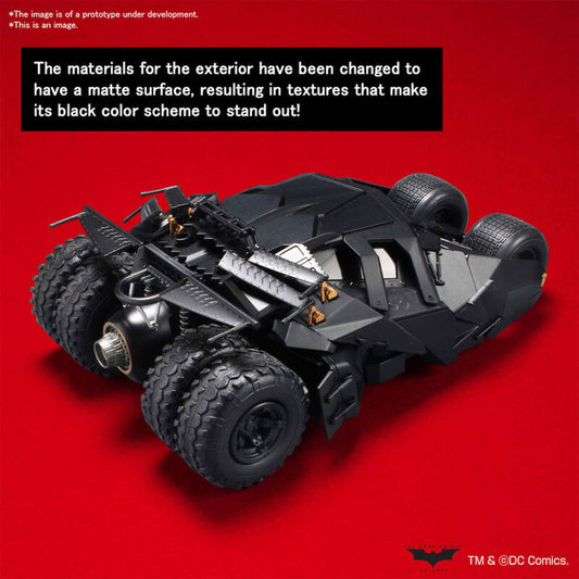 Kit de modelo de carro Batmóvel Batman Begins DC Comics 1/35